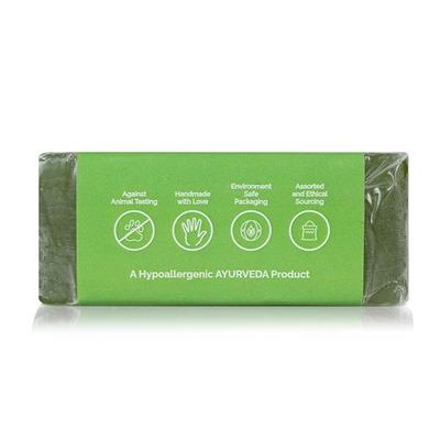 Greenberry Organics Anti-Acne Soap Brick - Neem & Tea Tree 150 gm - Soaps