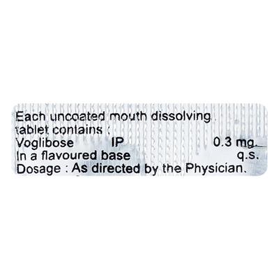 VOGLIZAR 0.3 Tablet 10's - Diabetes-Ant