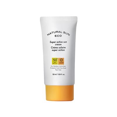 The Face Shop Naturalsun Eco Super Active Sun Cream 50 ml - Face Sunscreen