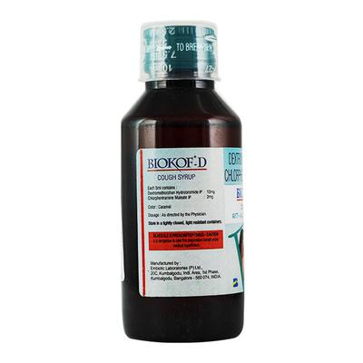 BIOKOF D Syrup 100ml - Cough And Cold-Cou