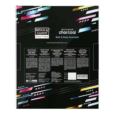 Bryan & Candy Charcoal Square Kit 550ml 5's - Creams/Oils/Lotions