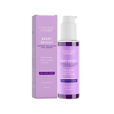 Conscious Chemist Niacinamide, Berry 100ml - Face Wash & Cleansers