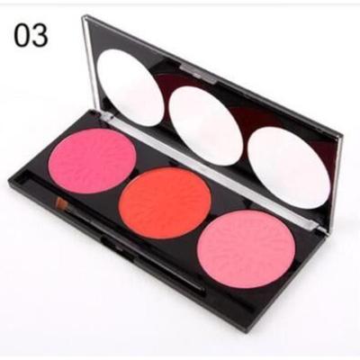 Miss Rose 3 Color Blusher Palette 7004 - 006Y 03 20 gm - Blushes