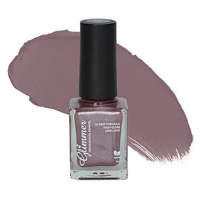 Glimmer Premium Nail Enamel Party Mauve 10 ml - Nail Polish