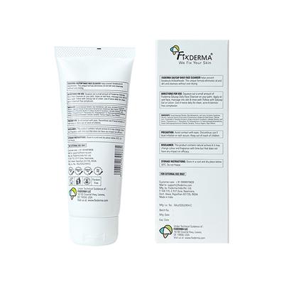 Fixderma Salyzap Face Cleanser 2% Salicylic Acid For Oily & Acne Prone Skin Face Wash 100 ml - Face Wash & Cleansers