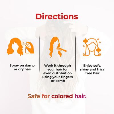 Organic Forest 100% VEGAN Anti Frizz Hair Serum 50 ml - Hair Serums