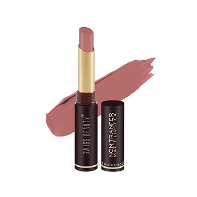 Swiss Beauty Non-Tranfer Matte Lipstick Shade- Sand Rose 2 gm - Lipsticks