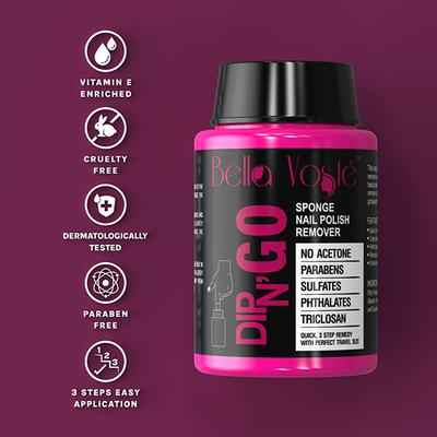 Bella Voste Dip N Go Nail Paint Remover 80 Ml - Nail Polish