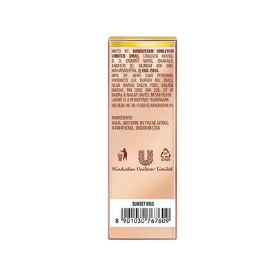 Lakme 9to5 Double Duty Lip & Cheek Water Stain Sunset Kiss 9 ml - Lip Glosses