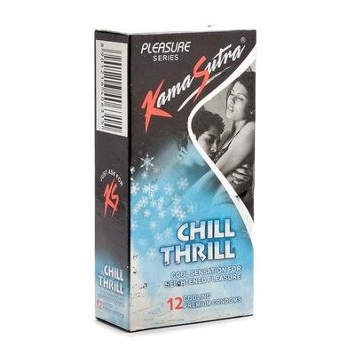 Kamasutra Condoms - Chill Thrill 12's - Plain/Flavoured Condoms