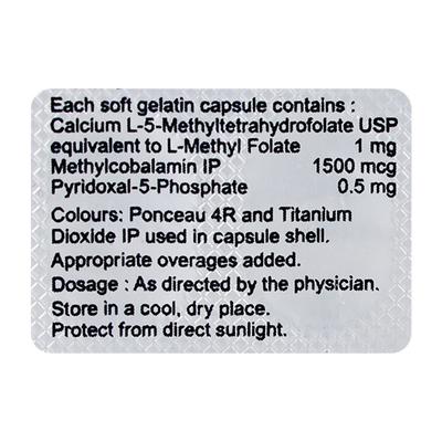 MACFOLATE Soft Gelatin Capsule 15's - Supplements-Vam