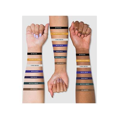 Half N Half One Stroke Defining Auto Eyeliner Kohl Kajal- Metallic Black, Smudge Proof for Intense Eye Makeup Look 11-Ash-Brown 0.3 gm - Eyeliners