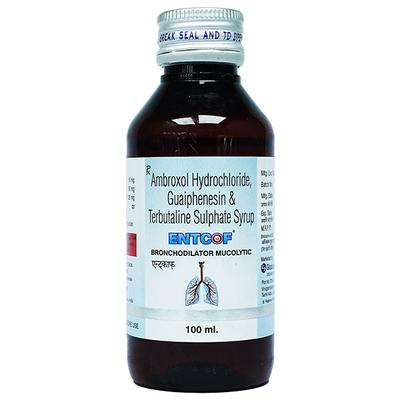 Entcof Syrup 100ml - Cough And Cold-Cou