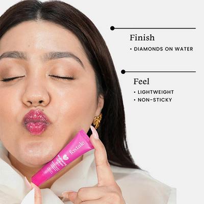 Foxtale Glazed Lips Brightening Lip Balm - Pink Glaze 12 g - Lip Balms