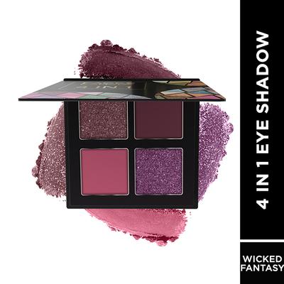 Faces Canada 4 In 1 Quad Eyeshadow Palette - Wicked Fantasy 03 4.8 gm - Eye Shadow Palettes