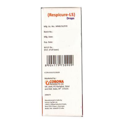 Respicure LS Drops 15ml - Cough And Cold-Cou