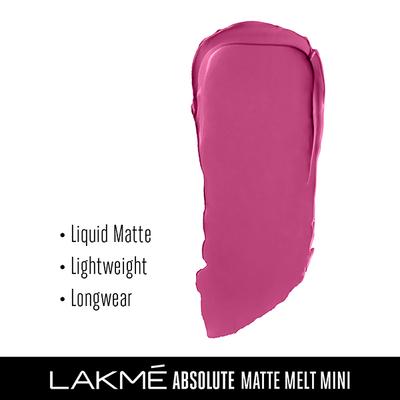 Lakme Beyond Matte Lip Liquid, Nomad Pink, 2.4 ml - Liquid Lipsticks
