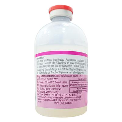 RAKSHA HS + BQ (VET) Vaccine 90ml - Veterinary-Pharma