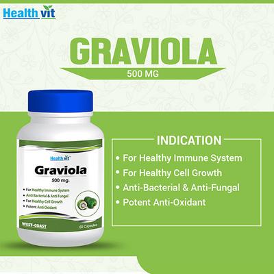 Healthvit Graviola-Capsules 60's - General Health