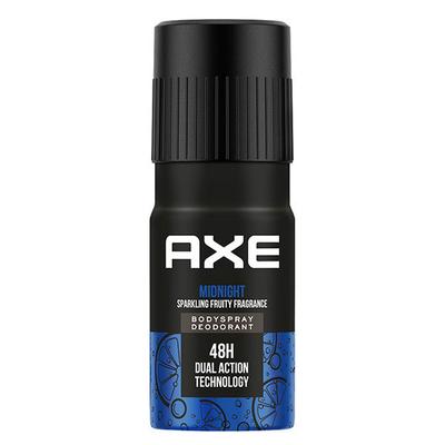 Axe Midnight Sparkling Fruity Fragrance Deodorant Bodyspray 72h Dual Action Technology 150ml - Men Deodorants/Roll-Ons