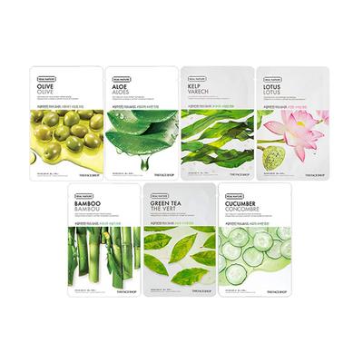 The Face Shop Unisex Instantly Hydrating Face Masksheet (Pack Of 7) - Masks & Peels