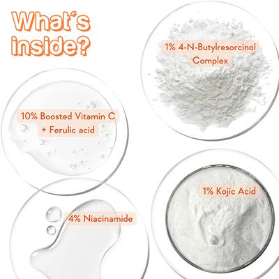 Wishcare Super Bright C16 Vitamin C Face Serum - Niacinamide, Kojic Acid and 4 - N - Br - For Pigmentation 30 ml - Face Serum