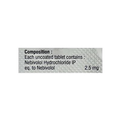 NEBIDER 2.5 Tablet 10's - Hypertension-Bet