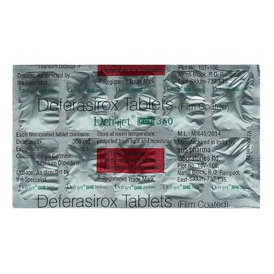 DEFRIJET FCT Tablet 10's - Poisoning/Overdose-Ant
