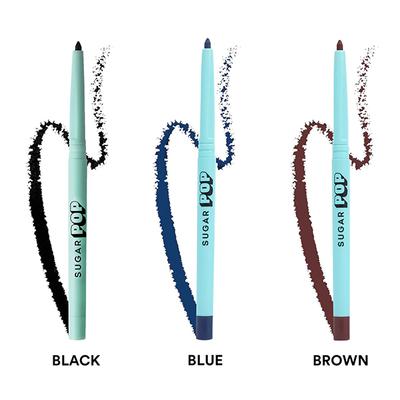 SUGAR POP Longwear Kajal - 01 Black 3 gm - Kajal & Kohls