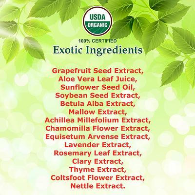 Giovanni Organic LA Hold Natural Styling Gel Strong Hold 200 ml - Hair Gels & Waxes