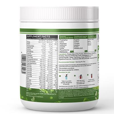 INLIFE Plant Protein Powder - Chocolate Flavour 500 gm - Protein Drink