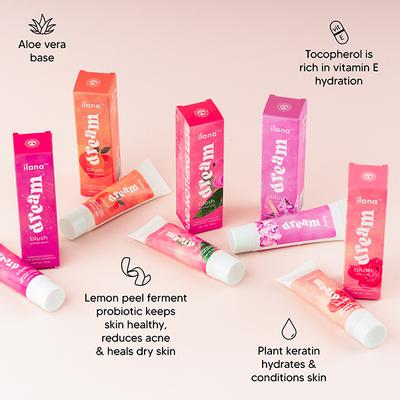 Ilana Dream Blush Cheek Tint Lip Tint Mauve Blush 10 ml - Blushes