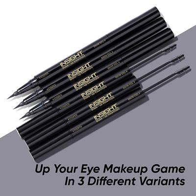 Insight Cosmetics Eyebrow Define Duo 2-in-1 - Black 2.5 gm - Eyebrow Pencils & Enhancers
