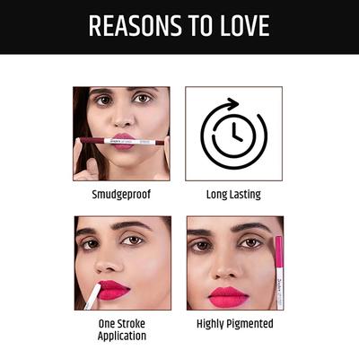 Insight Cosmetics Super Lip Liner - Make It Hot (14) 1.2 gm - Lip Liners