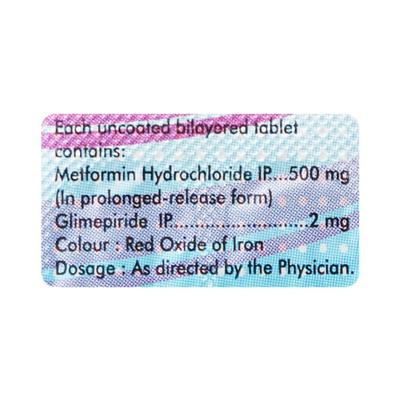 Diapride M2 Tablet 15'S - Diabetes-Ant