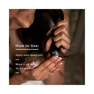 Lotus Botanicals Red Onion Total Repair Hair Mask 200 gm - Hair Masks & Packs