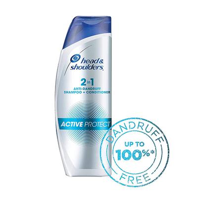 Head and Shoulders 2-In-1 Active Protect Anti Dandruff Shampoo + Conditioner for Women and Men 180ml - Shampoos