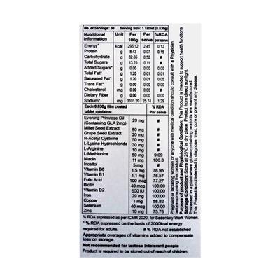 KERAGLO EVA NEW GLUTEN FREE Tablet 30's - Supplements-Vam