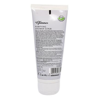 Glimmer Natural Shower Scrub Ubtan 100 gm - Scrubs & Exfoliants