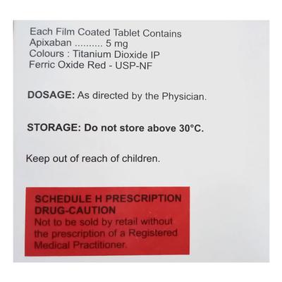 MSN APIBAN 5 Tablet 10's - Blood Clot-Ant