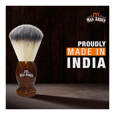 Man Arden Premium Shaving Brush - Uniquely Handcrafted, Exfoliating Action 1's - Shaving Brushes