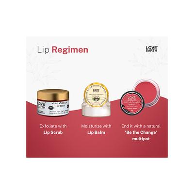 Love Earth Lip & Cheek Tint Multipot-Be The Change with Richness Of Jojoba Oil 8 gm - Blushes