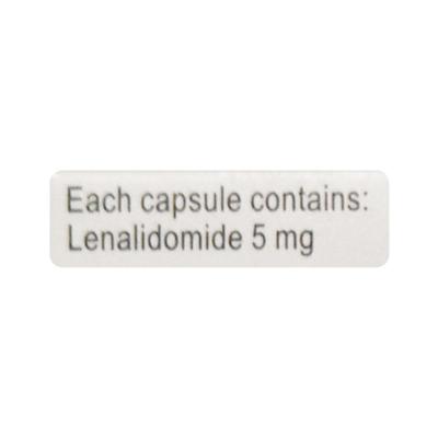 Lenalid 5mg Capsule 30'S - Cancer Oncology-Cyt