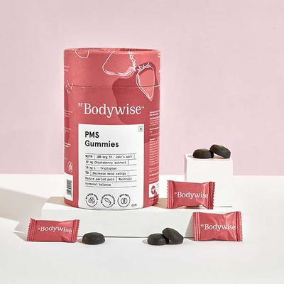 Be Bodywise PMS Gummies, Hormonal Balance, Helps with low mood (pack of 60) 1's - Multi-Vitamins