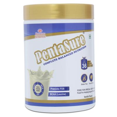 PentaSure Complete Balanced Nutrition Powder - Vanilla Flavour 400 g - Daily Health Drinks