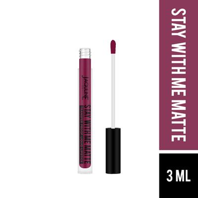 Jaquline USA Stay With Me Liquid Lipstick Boss Babe 3 ml - Liquid Lipsticks