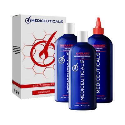 Mediceuticals Scalp treatment Kit (Dandruff) 750 ml - Shampoos