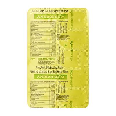 Androfol M Tablet 10'S - Supplements-Vam