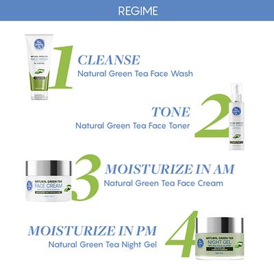 The Moms Co. Green Tea Night Repair (Ngt) Kit 300gm - Face Moisturizers