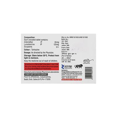 LUMIVAC A KID Tablet 6's - Malarial